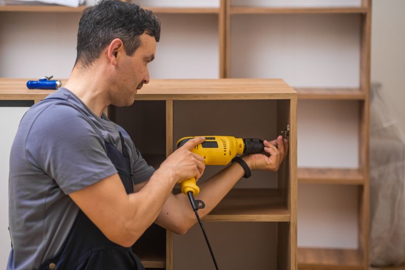Custom Bookshelves Installation in Alexandria, VA