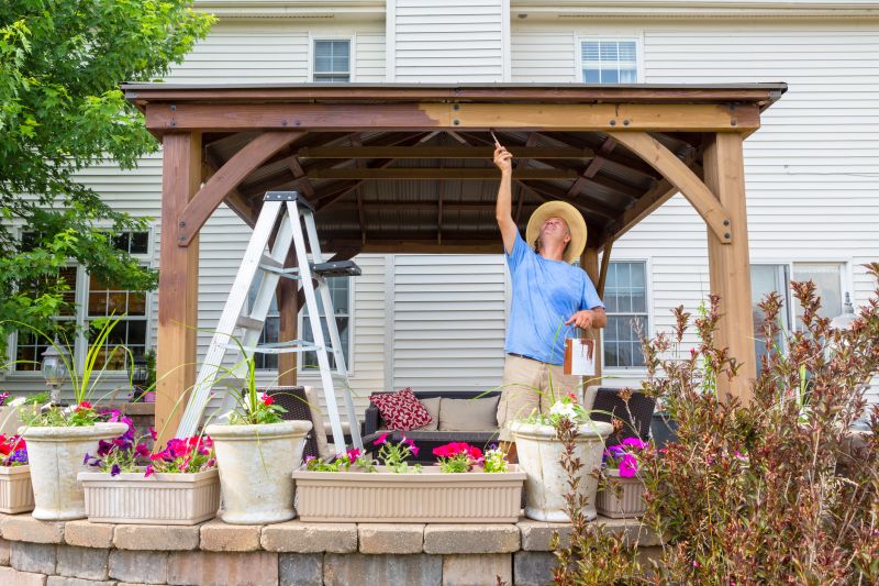 Exterior Pergola Installation