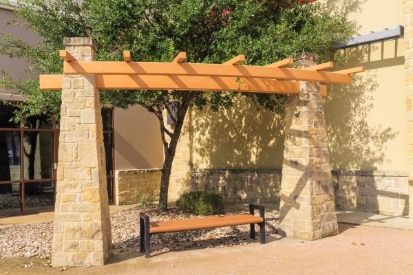 Bench Arbor Installation
